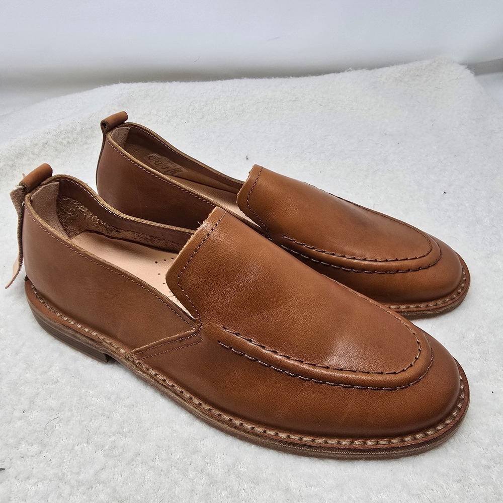 Astorflex Patnoflex Travel Stitch Loafers Mens 7 Buffalo Leather Made in Italy